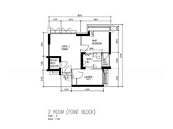 Blk 418 Casa Clementi (Clementi), HDB 2 Rooms #561806081